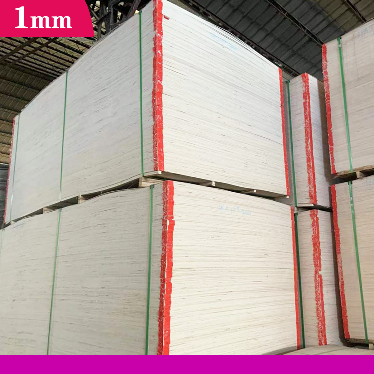 1mm杨木三合板三夹板垫板包装皮