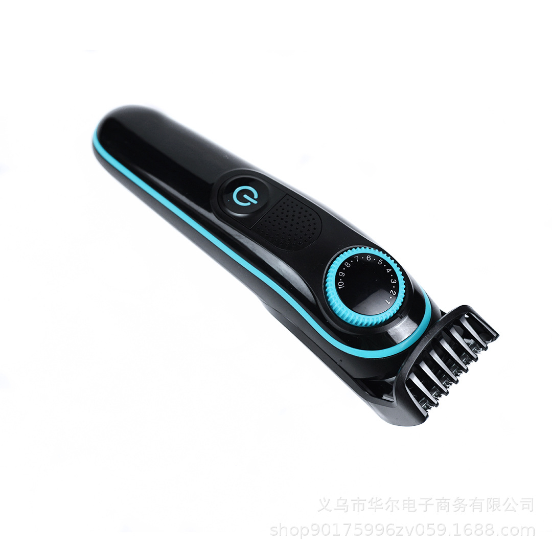 Amazon Hot Selling Multi-Functional Five-in-One Electric Hair Cutter Shaver Nose Hair Repair LCD Digital USB Charging Hair Clipper