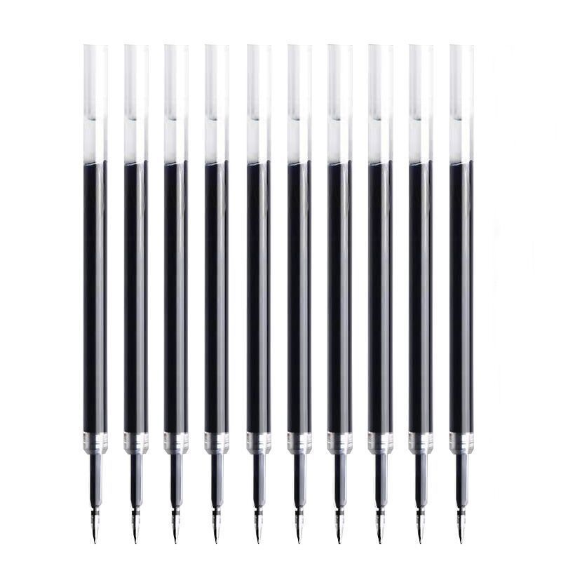 St Head Refill Brush Question Gel Pen Refills 0.5 Pressing Pen Refill Universal Push Type Ballpoint Pen Refill Wholesale