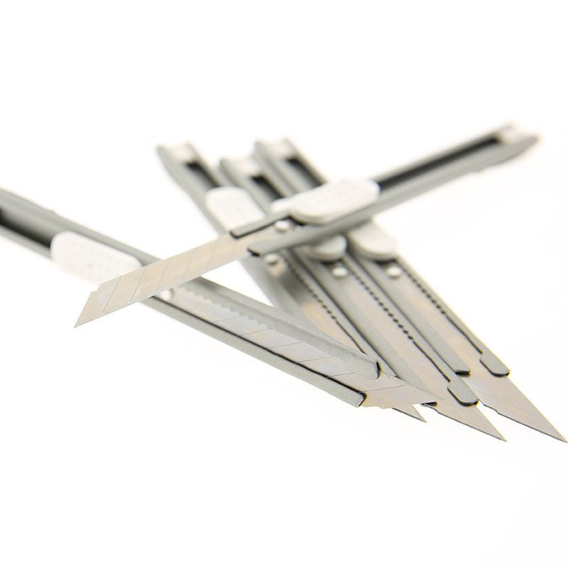 雄狮金属美工刀ck204 30度角裁剪刀片 203小号裁纸雕刻美工刀45度