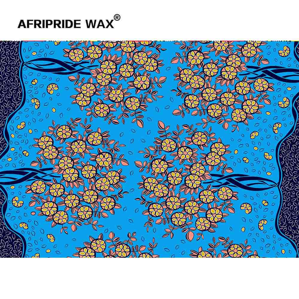 Foreign Trade African Market National Style Printing and Dyeing Cerecloth Cotton Printed Fabric Afripride Wax 681