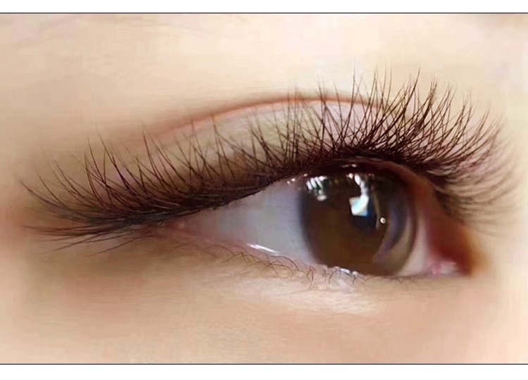 y毛嫁接睫毛yy睫毛柔软丫型棕色y形焦糖色开花美睫店专用0.05超软