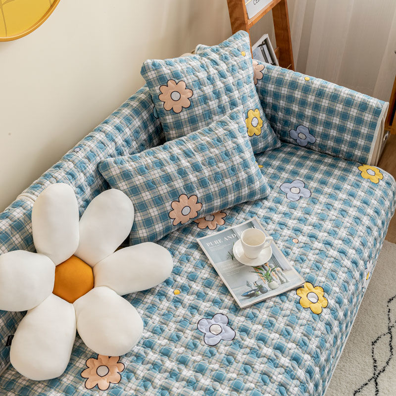 沙发软垫四季通用棉沙发垫小清新防滑秋冬贵妃可爱简约包客厅厂家