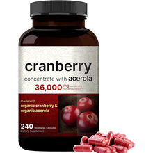 源头厂家 蔓越莓胶囊 Cranberry Capsules 跨境 支持OE M