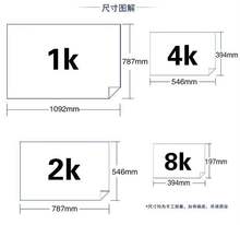 全开1K2K4K大张加厚拷贝纸临摹纸牛油纸描图纸硫酸纸93g113g