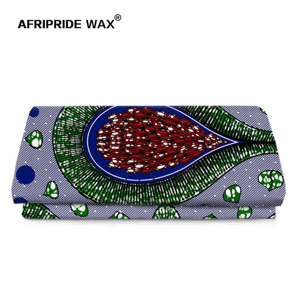 Foreign Trade African Market National Style Printing and Dyeing Cerecloth Cotton Printed Fabric Afripride Wax 606