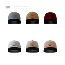 韩国新款多色百搭Austin字母拼色棒球帽薄款刺绣透气鸭舌帽遮阳帽