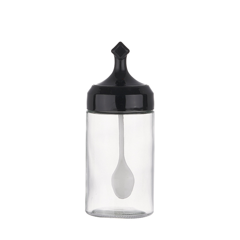 New Oiler/Oil Bottle Glass Oil Tank Kitchen Household Spice Box Seasoning Jar Opening Activity Practical Gift