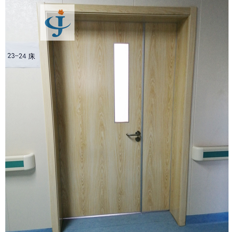 医院夹板门 实木复合材质 长方形观察窗 密闭保温 森森品牌放心购