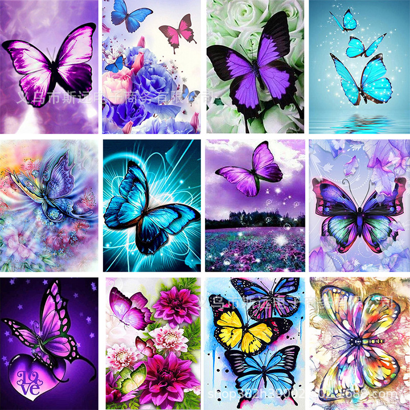 0成交726套跨境外贸新款5d钻石画星空米奇抽象空间唯美十字绣砖石贴钻