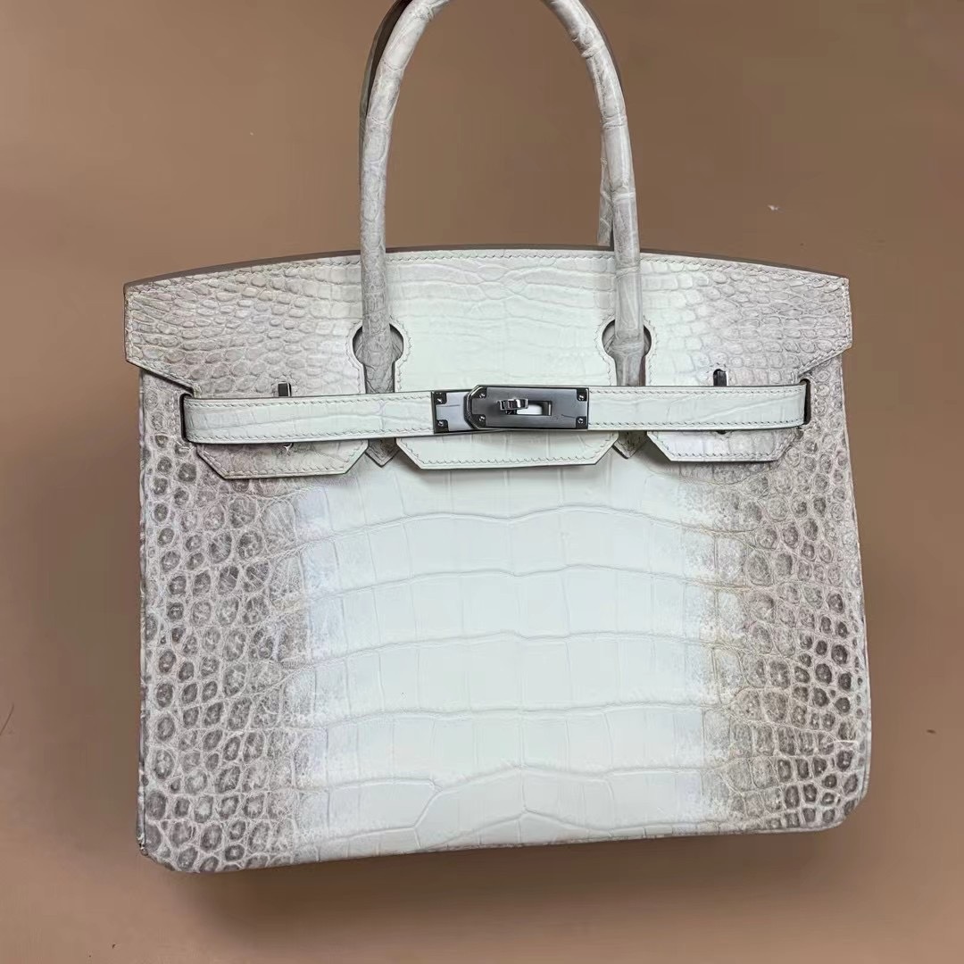 尼罗鳄铂金包喜马拉雅爱马仕风格皮包奢侈品大牌轻奢鳄鱼皮女包