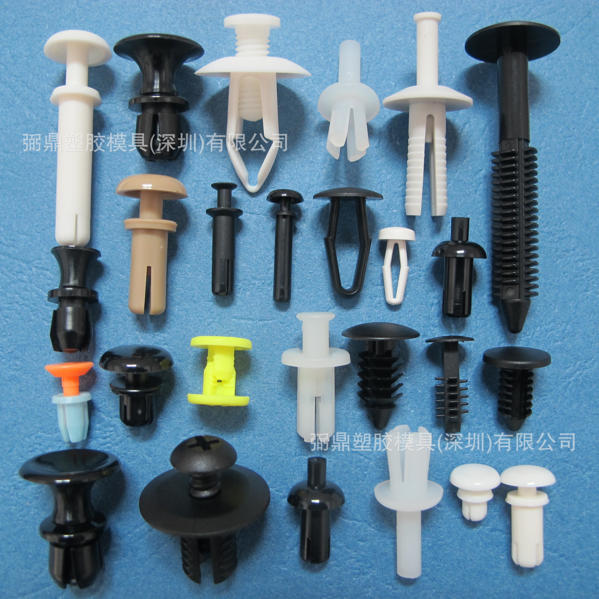 源头工厂尼龙铆钉子母扣固定扣膨胀钉塑料铆钉面板卡扣对扣