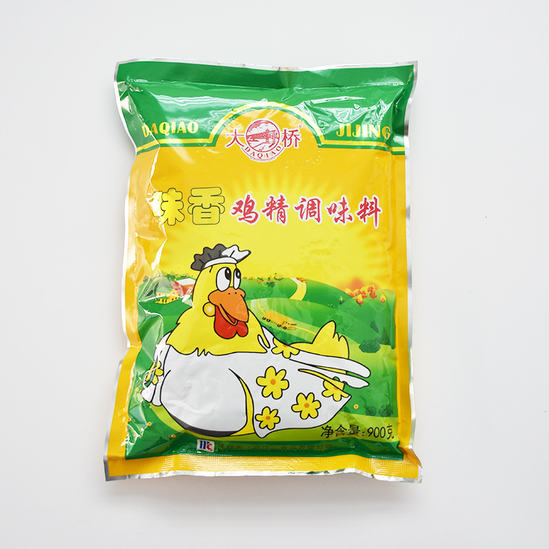 整箱大桥鸡精900gx10袋 武汉味好美商用大袋装餐饮味香鸡精调味料