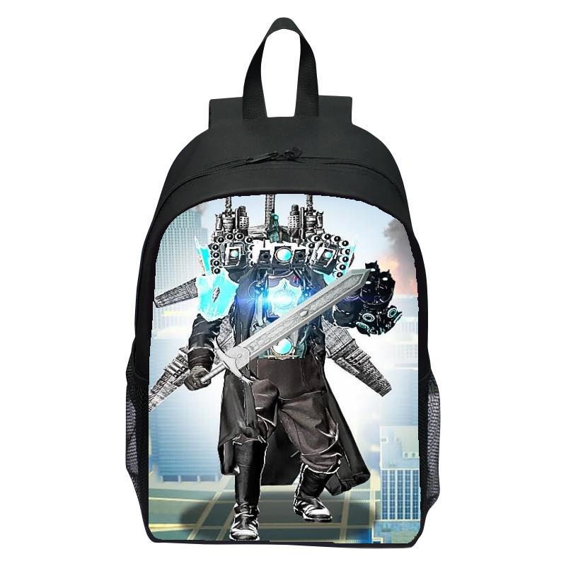 Children's Schoolbag Skibidi Toilet Toilet Person Audio Person Titan Monitor Person Primary School Student Backpack Backpack