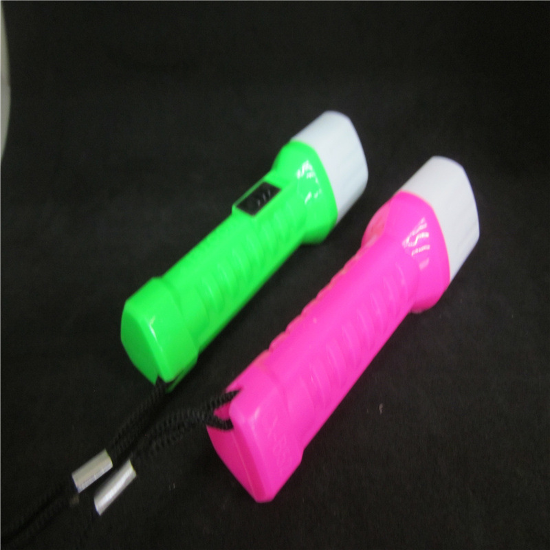 Flashlight Electronic Luminous Toy Small Gift Activity Gift Party Portable with Lanyard Flashlight Factory Direct Sales