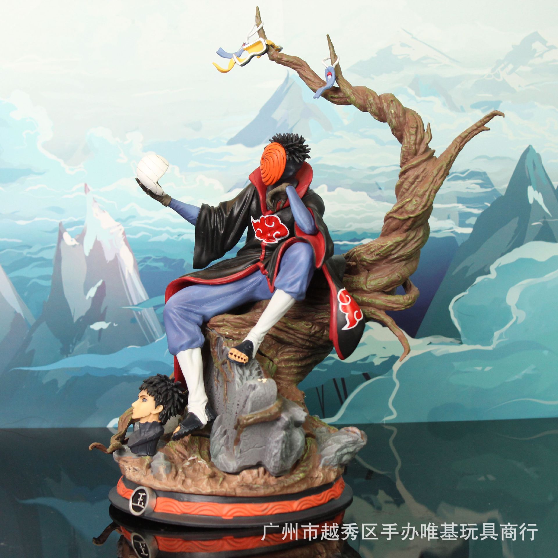 火影忍者gk 晓组织十员 飞段ab阿飞 角都 绝蝎 佩恩 鼬 雕像手办