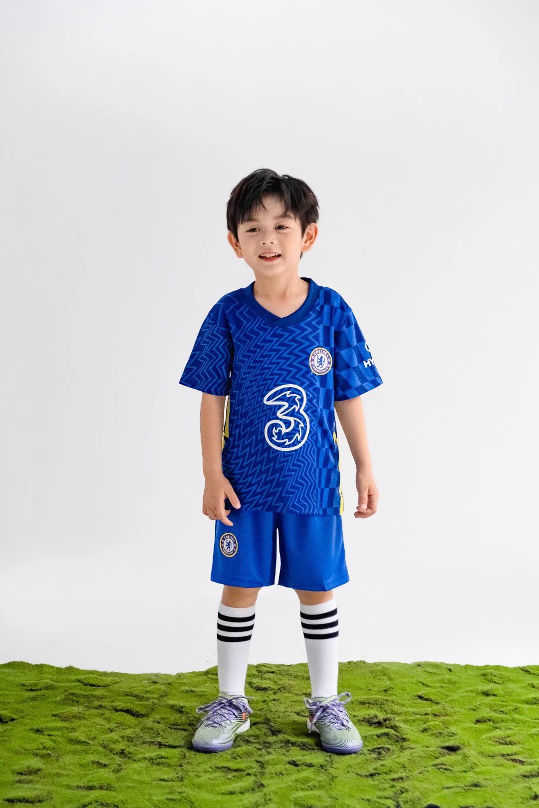 儿童球衣利物浦切尔西阿森纳主客场童装足球服小学生班服校服