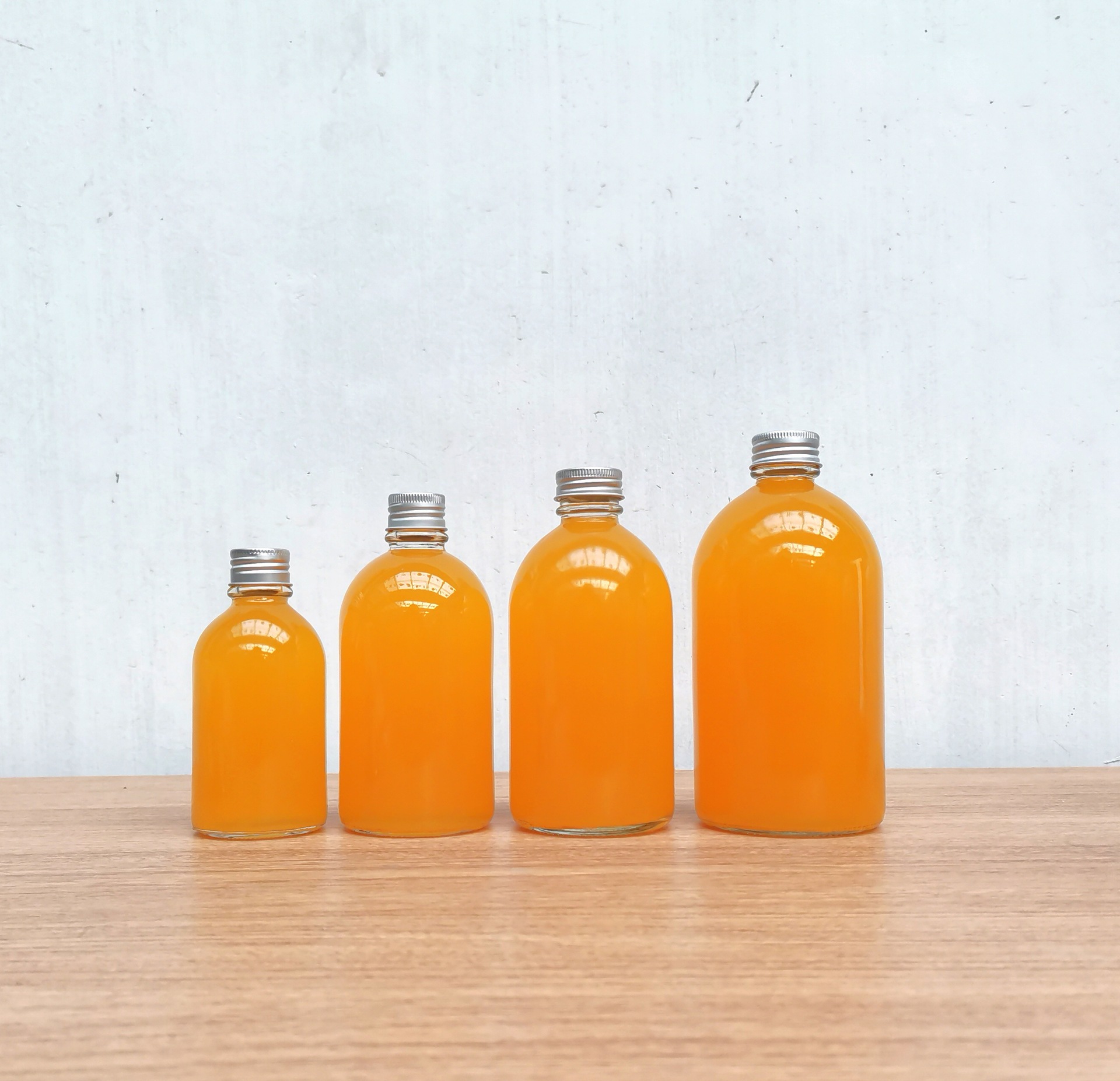 150ml果汁饮料果酒瓶280ml果茶 酸梅汤瓶玻璃瓶350ml 咖啡外卖瓶