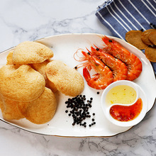 泰国进口水妈妈宋卡虾片500g自己油炸龙虾片家庭diy美味膨化零食