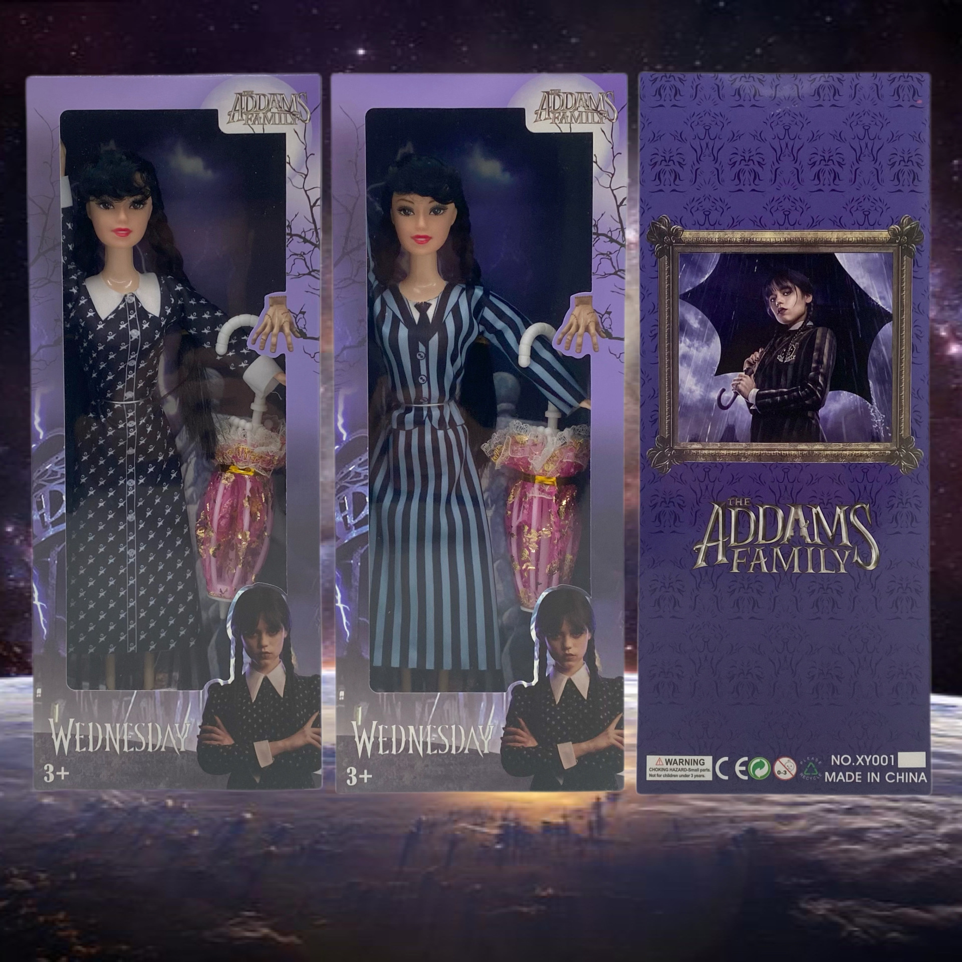 Cross-Border New Foreign Trade Toys a Doll of Adams Wednesday Addams Doll Factory Wholesale