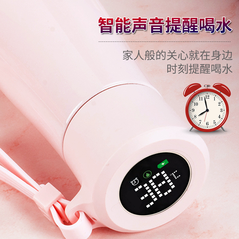 智能保温杯批发 创意礼品测温儿童水杯便携logo刻字保温杯水杯