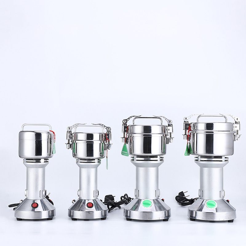 250克中药粉碎机五谷杂粮磨粉机商用特质三七打粉机超细研磨机