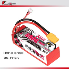 鹰氪CODDAR 8000mAh 3S2P 11.4V 100C HV RC出线硬壳越野车锂电池