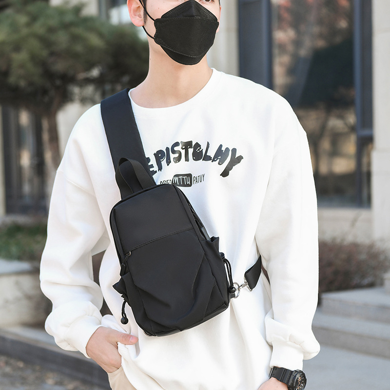 Quality Men's Bag New Casual Waist Bag Chest Bag Fashion Large Capacity Shoulder Bag Crossbody Bag Men One Piece Dropshipping