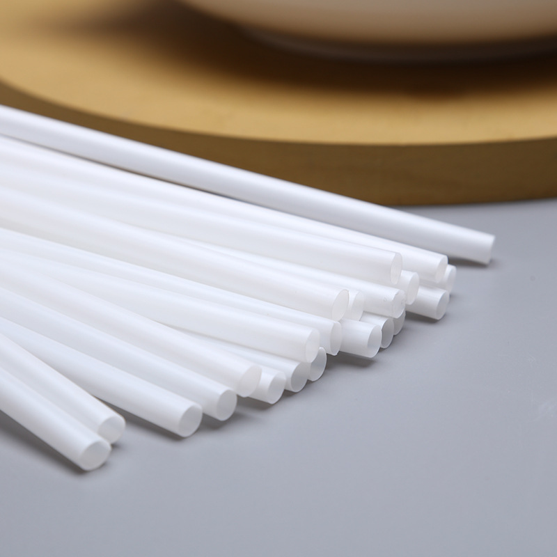 厂家供应可降解pla吸管聚乳酸单支独立包装饮料奶茶粗吸管一次性