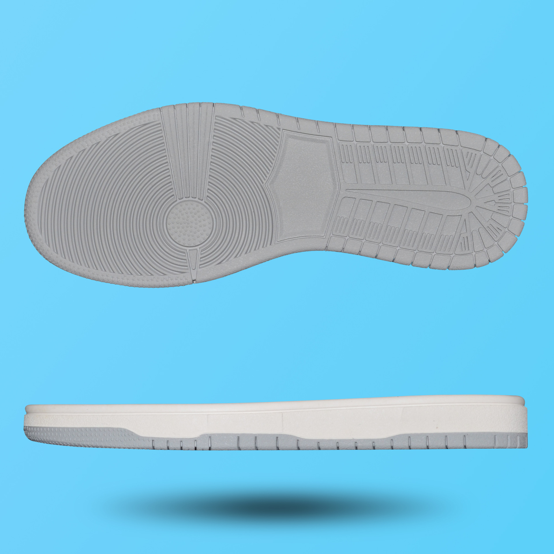 duck运动休闲男女款小白鞋滑板鞋橡胶鞋底 rubber sole 橡胶大底