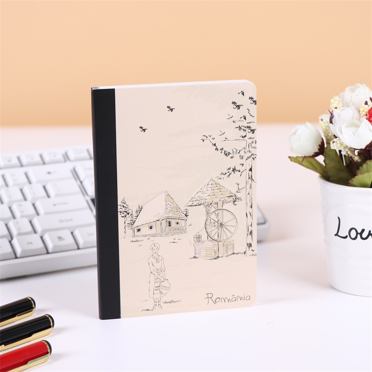 Creative Cartoon Student Journal Book Enterprise Advertising Notebook Business Office Meeting Notepad Wholesale