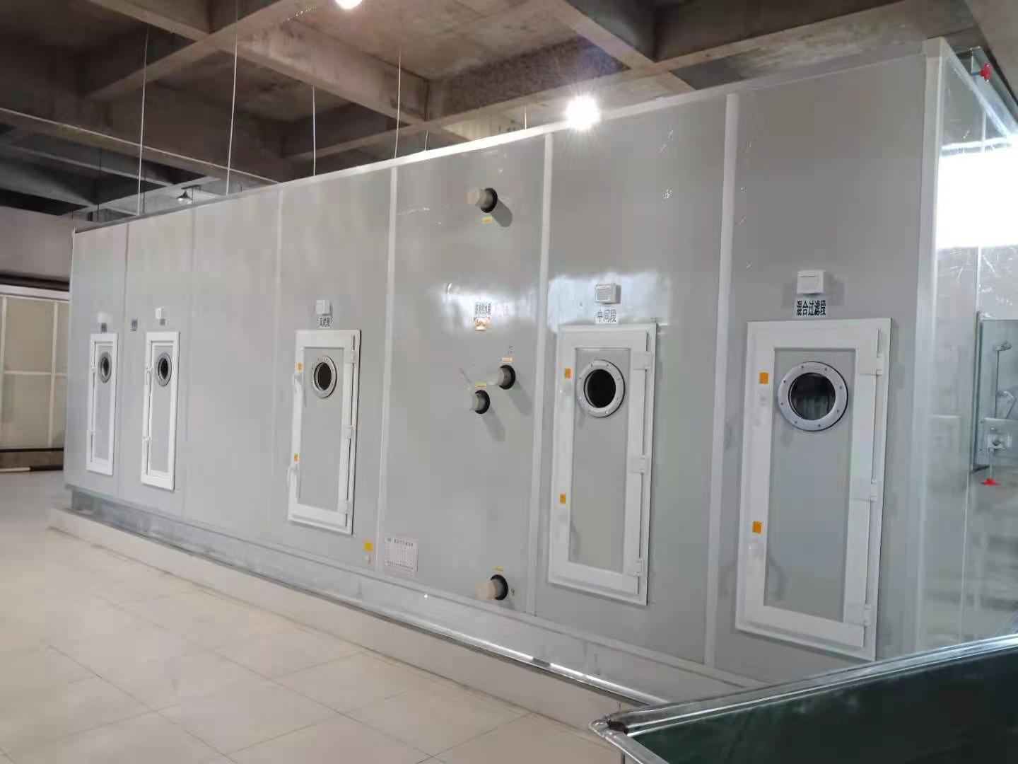 叠式组合式空调机组适合于层高较大,而长度受到限制的空调机房.