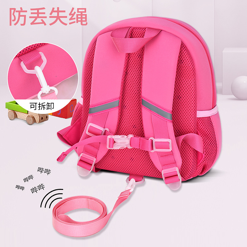 New Kindergarten Diving Material Schoolbag 1-3-6 Years Old Mini Backpack Cute Cartoon Children's Bag