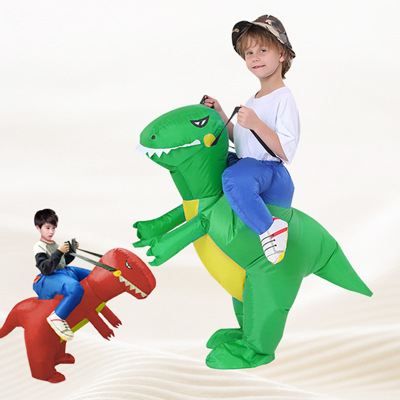 抖音同款充气恐龙服装儿童节服饰舞台演出服装搞怪幼儿园人偶坐骑