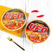 NISSN日清UFO飞碟炒面124g夜宵方便面拉面干拌面泡面碗面速食