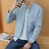 summer new pattern Youth man Sunscreen summer Korean Edition leisure time Stand collar Thin section Windbreaker coat skin summer new pattern Youth man Sunscreen summer Korean Edition leisure time Stand collar Thin section Windbreaker coat skin