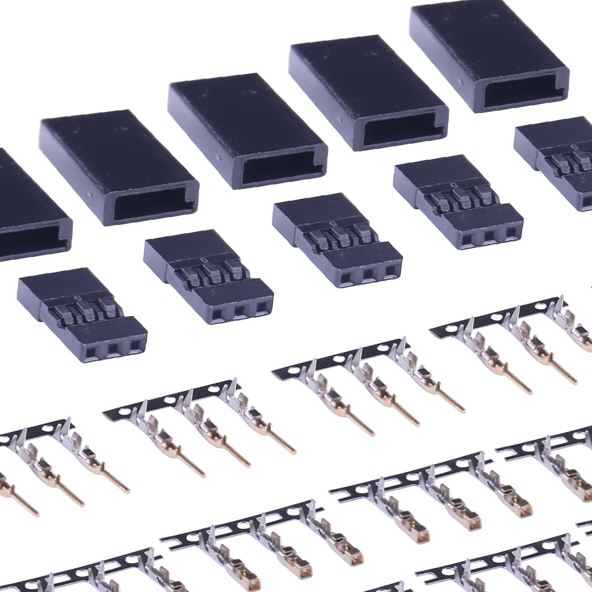 普通futaba jr 舵机插头航模无人机镀金杜邦插头插针延长线接头