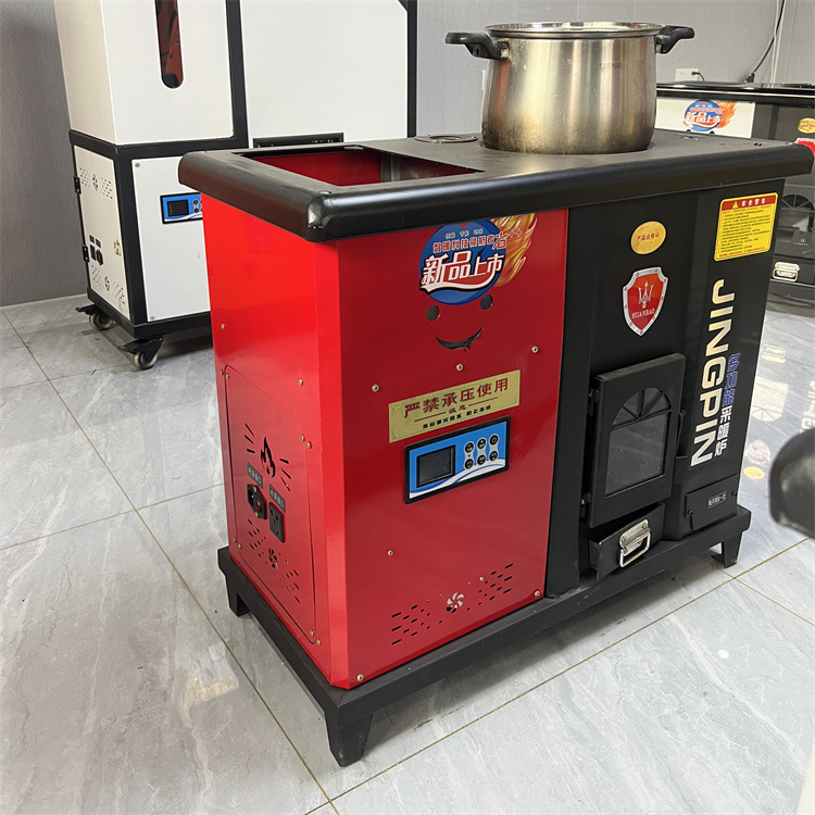 家用生物质颗粒取暖炉 生物质热水循环取暖炉 生物质颗粒取暖炉