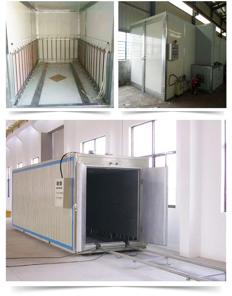 燃气电加热高温烤漆房静电喷塑设备固化炉高温房高温烤箱工业烤箱