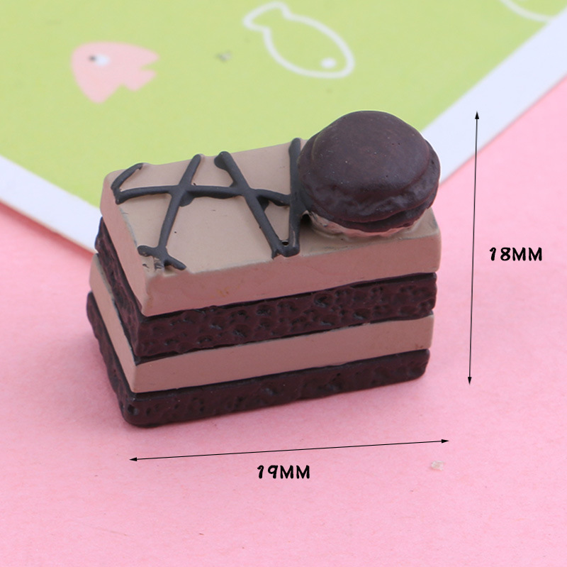 Three-Dimensional Finished Cake New Cream Glue Epoxy DIY Phone Case Material Decoration Accessories Candy Toy Barrettes Head Rope
