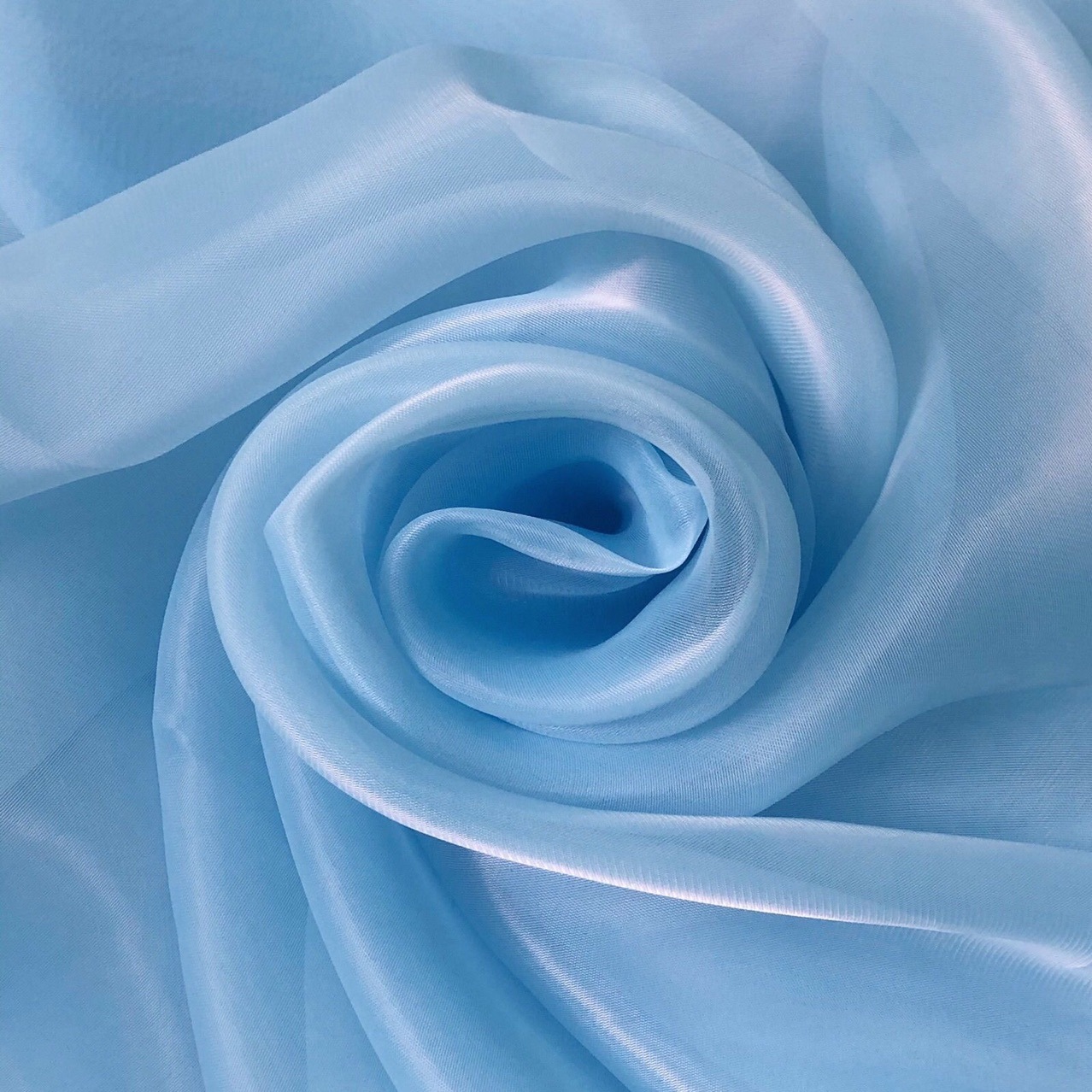 加密加厚星光欧根纱布料 设计师婚纱礼服布料女装长裙拖尾纱diy