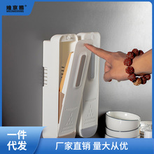 厨房筷篓壁挂带盖塑料防霉筷架勺子收纳盒沥水家用筷子筒置物架