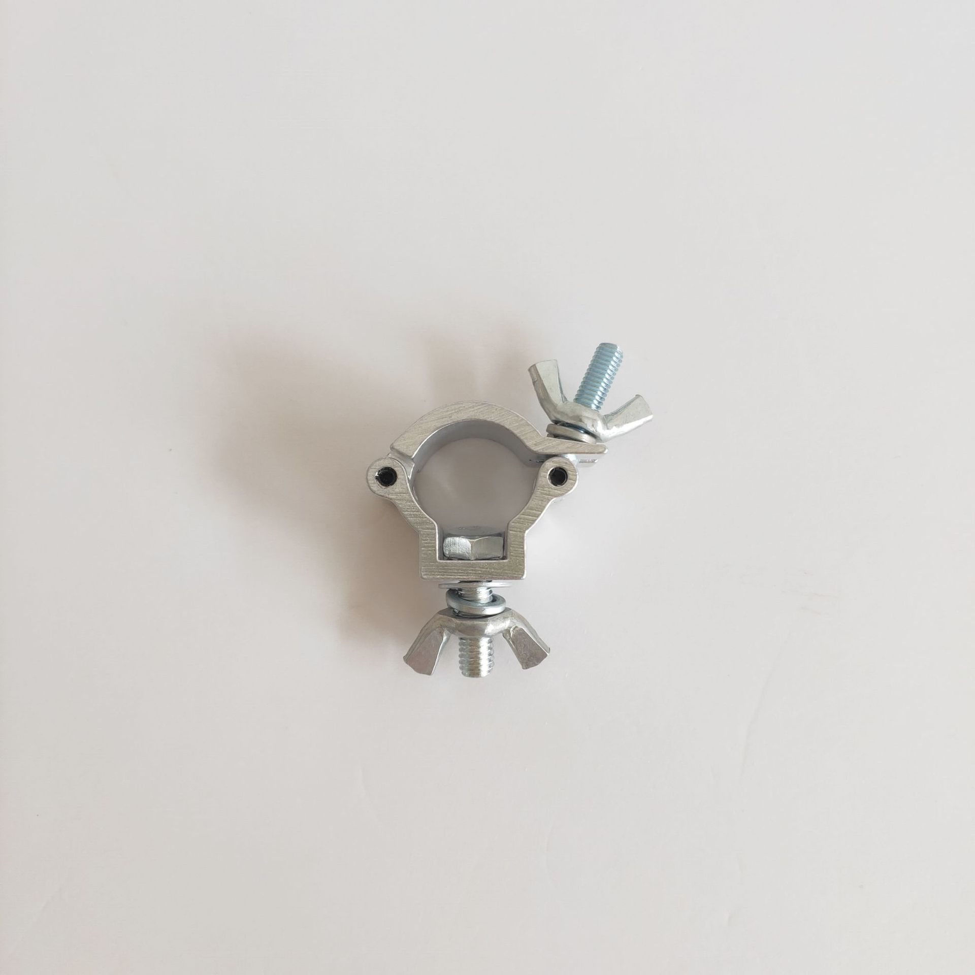 舞台灯钩铝合金钢管卡扣夹现货直角环扣十字旋转桁架单环扣双环扣