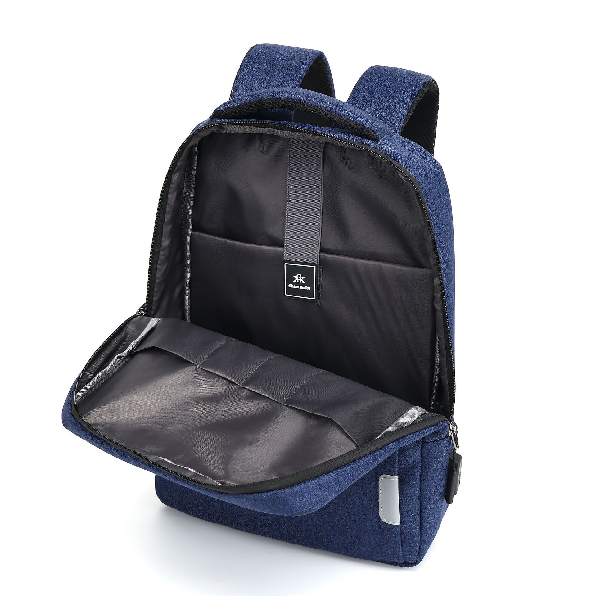 2022 new backpack male computer backpack with USB backpack Business leisure backpack gift printing LOGO Item Picture