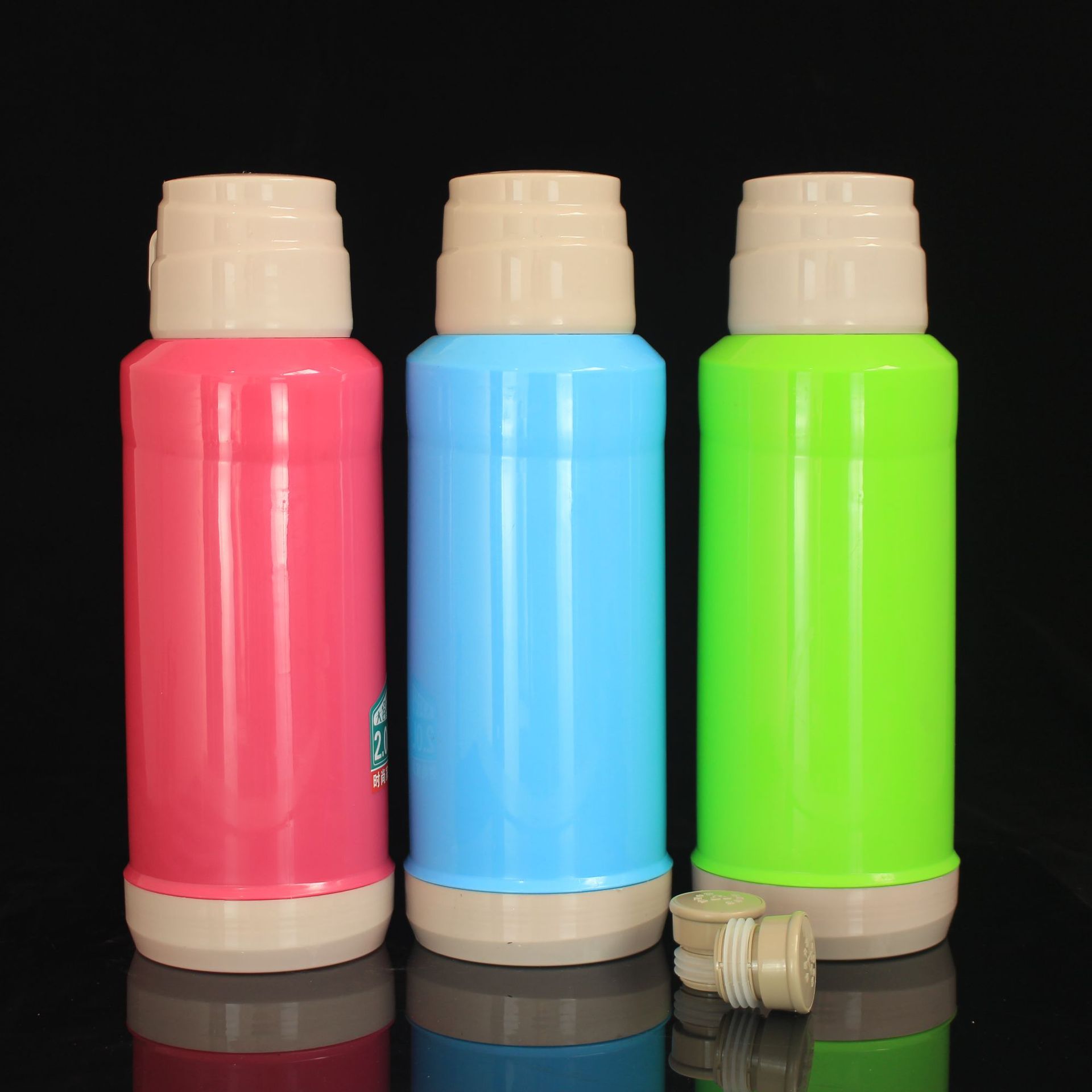 喜庆有余616塑料保温热水瓶暖瓶暖壶保温瓶结婚喜庆茶壶水瓶2l