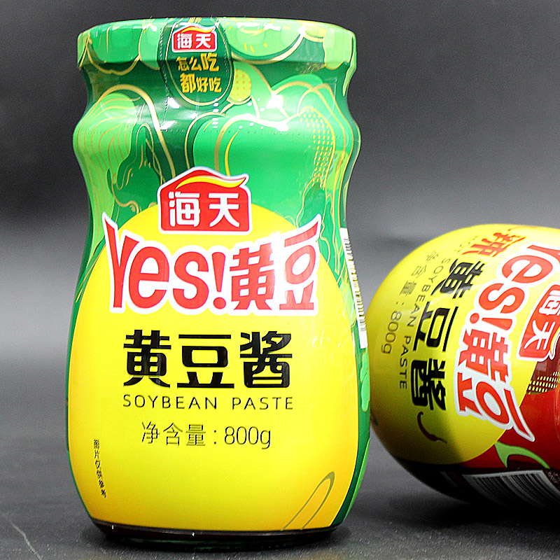 海天黄豆酱800g原味辣味340g组合装家用拌饭酱下饭酱商超同款包邮