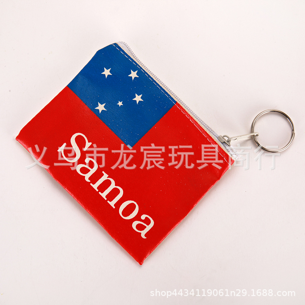 Factory Direct Supply Singapore Flag Coin Purse Car Small Hanging Flag National Flag (Ball Game) Fan Supplies