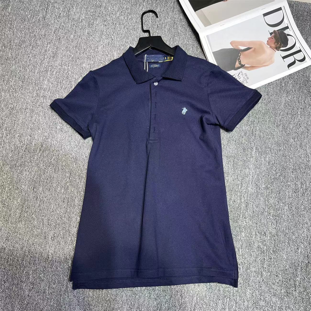 现货lf劳伦小马战马刺绣短袖小标百搭休闲针织衫基础t恤女-阿里巴巴