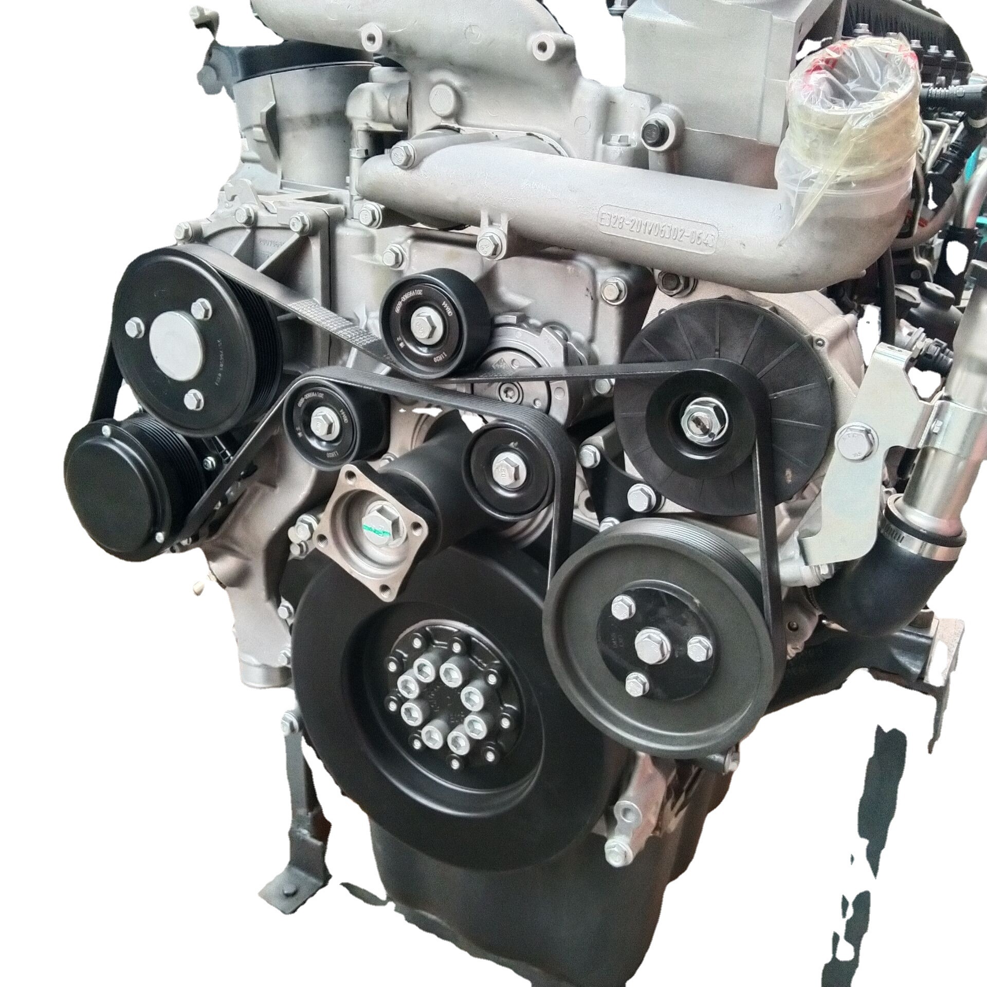 现货重汽mc11曼发动机进气管082v08201-0701发动机进气铝管曼mc11