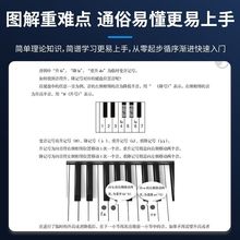 从零起步学电子琴自学入门藏翔翔电子琴入门成人儿童教程入门教材